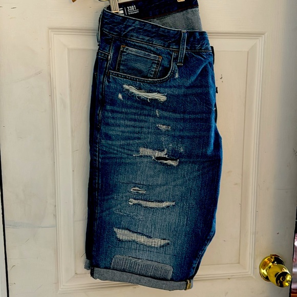 Gstarts  distressed shorts Denim - Picture 7 of 8